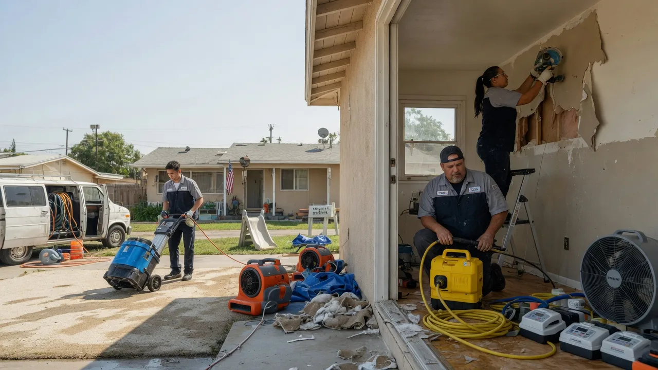 Water Damage Restoration in Berclair, TX near me